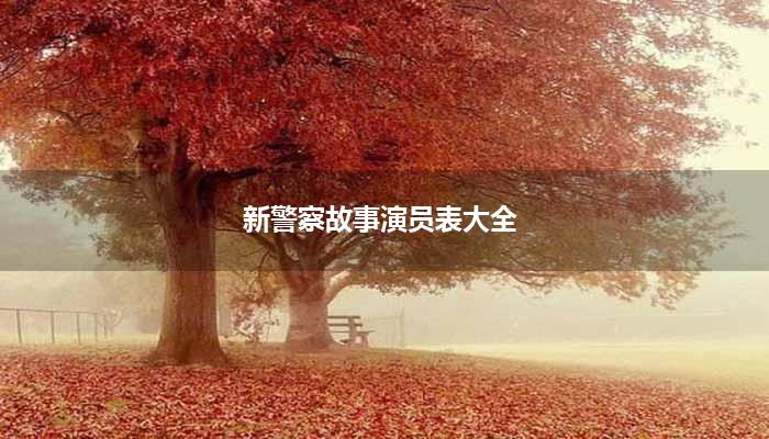 警察学校的演员_电视剧新牛肉面故事演员_新警察故事演员表