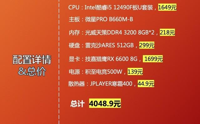 B250M主板想再战？4000元预算升级12代平台才是王道