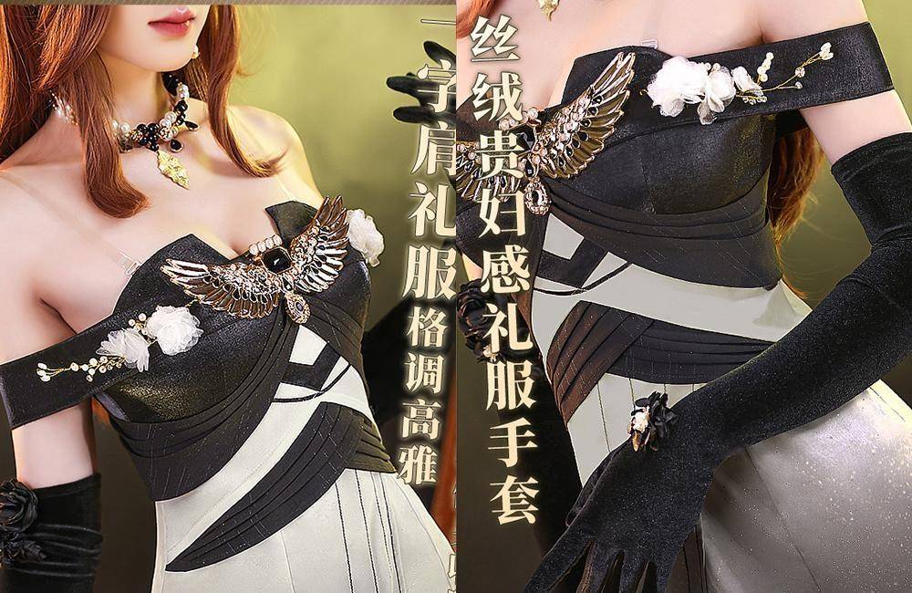 光与夜之恋：费洛蒙生日礼服，星光裙摆太美了，还有精致的配饰！
