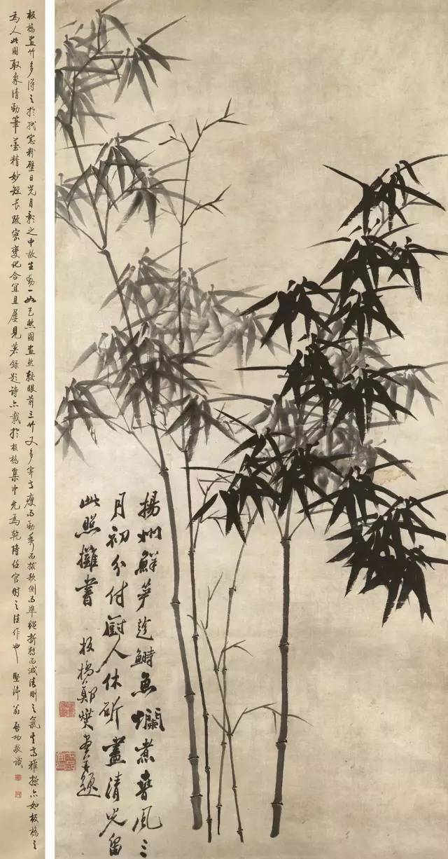 郑板桥画竹，经典之作！