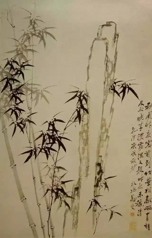 郑板桥画竹，经典之作！