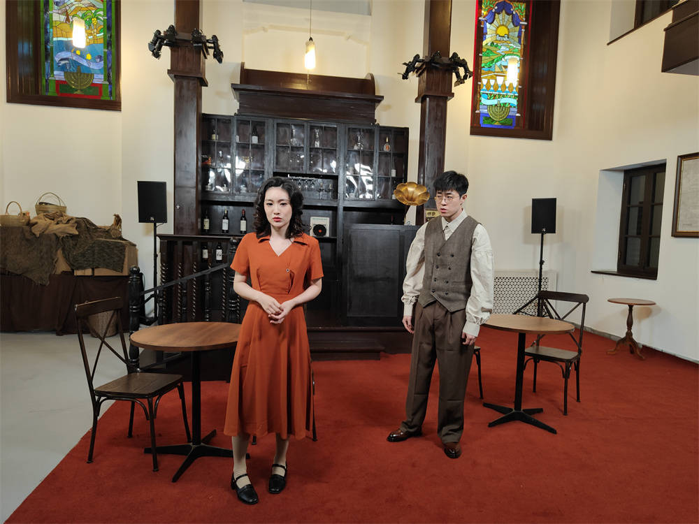 在上海摩西会堂实景演出，这部音乐剧要讲犹太难民的故事