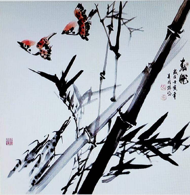 竹在画与诗里站成君子——马堪岱竹画精选