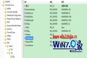 win7远程桌面端口修改步骤 win7系统如何修改远程桌面端口