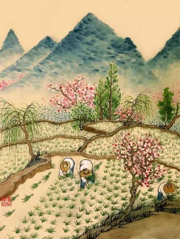 二十四节气歌诀：由立春开头，在四季流转