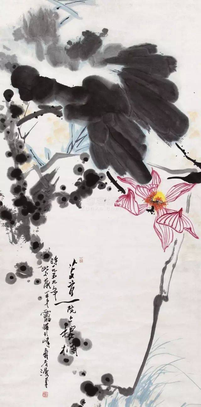吴冠中：张大千画漂亮，潘天寿画美！