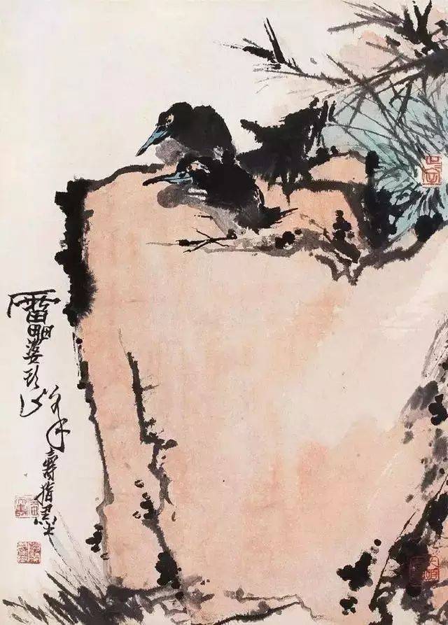 吴冠中：张大千画漂亮，潘天寿画美！