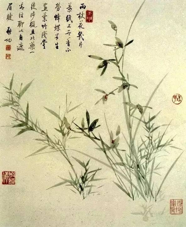 柳子谷与启功，谁画的竹更有味道