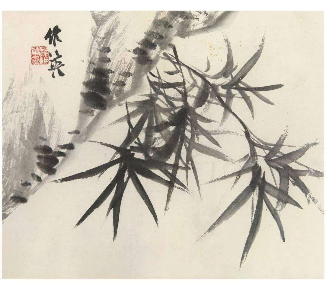 种竹道人画兰竹：苍劲妩媚，风韵清健