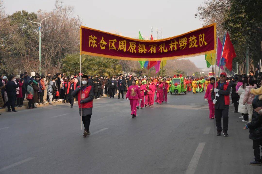 宝鸡陈仓民间社火闹新春