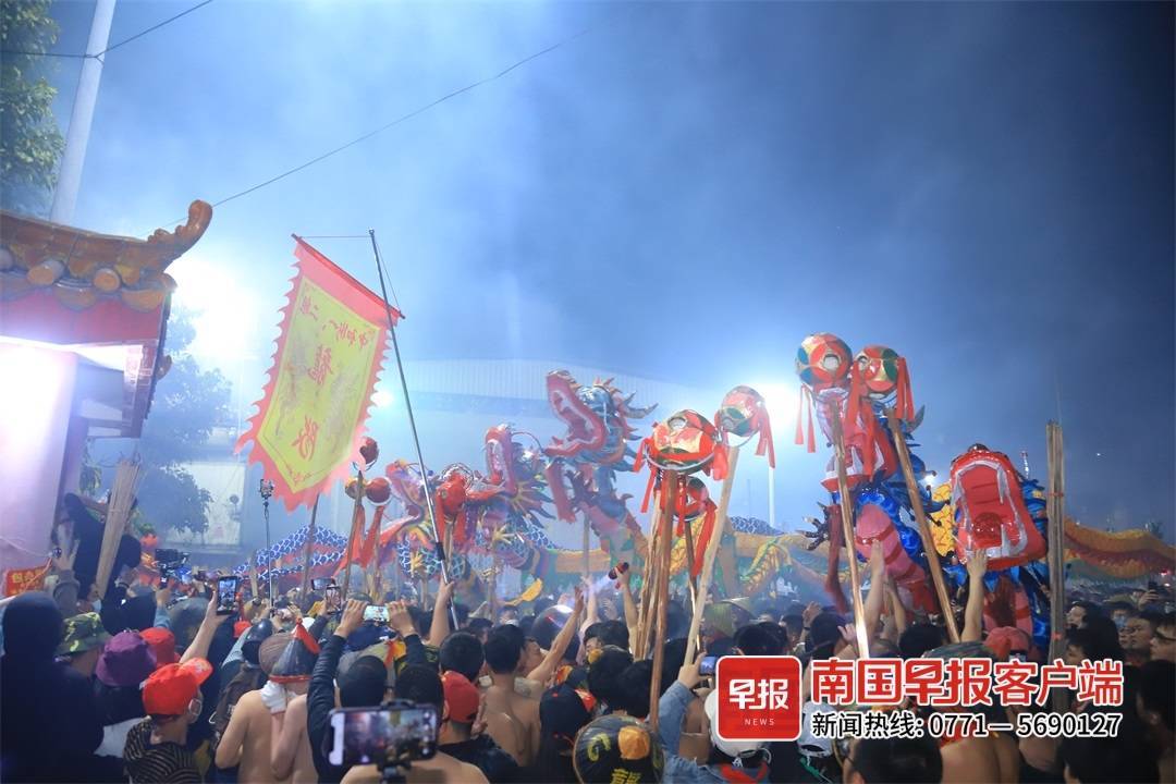 群龙闹宾阳！宾阳炮龙节时隔3年，再度起舞