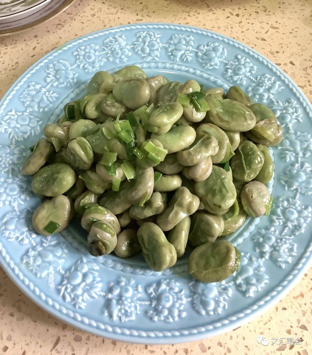 蚕豆，在吴语中称“寒豆”，这大概与蚕豆耐寒有关吧 | 陈益