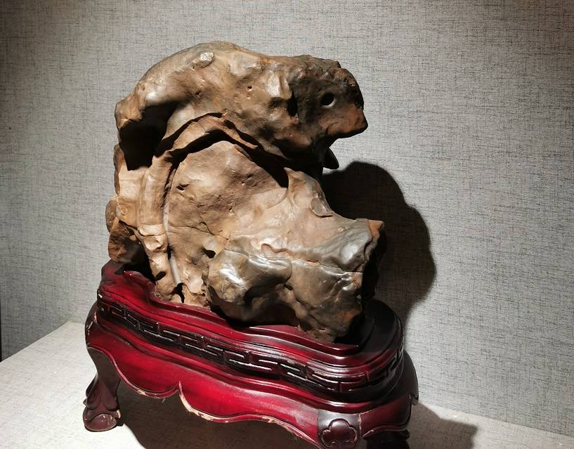 米芾赏石之瘦、漏，苏东坡赏石之丑，郑板桥画石丑而雄丑而秀