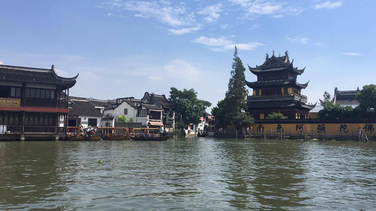 江南水乡——上海朱家角古镇