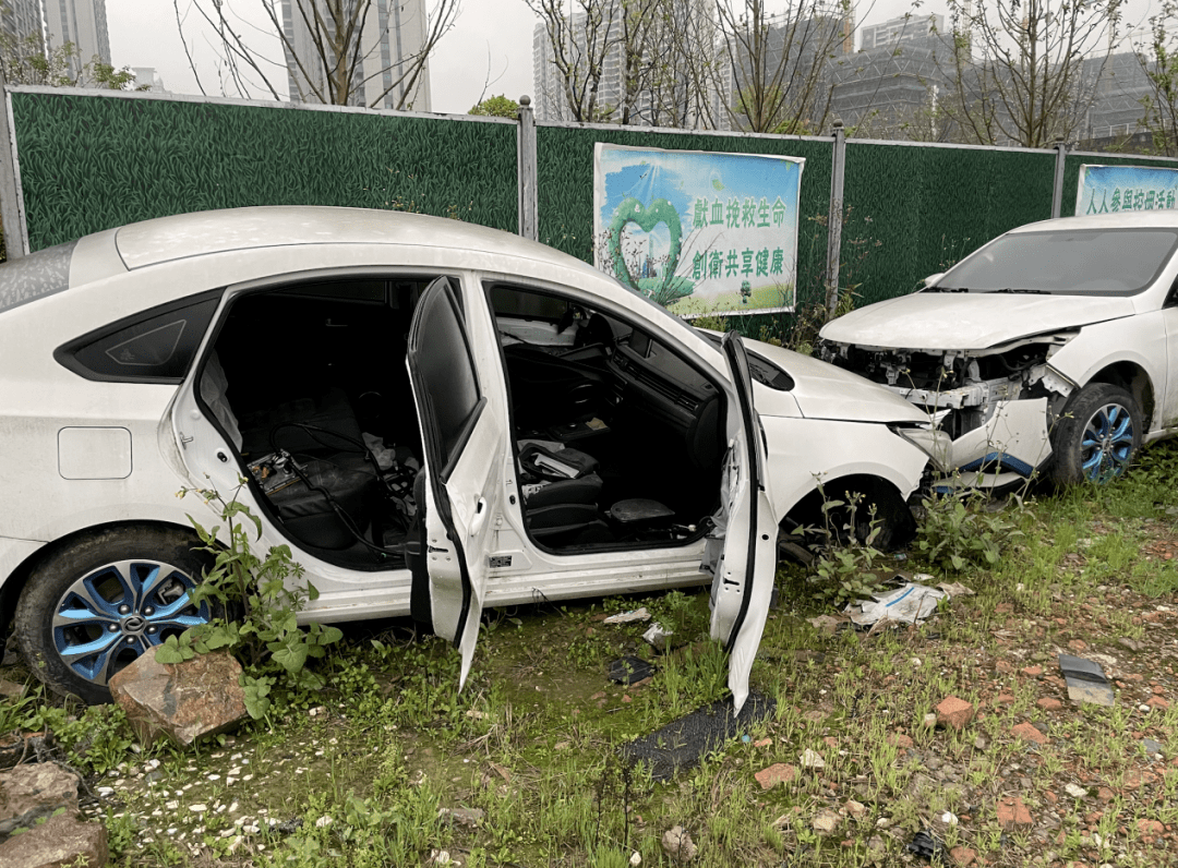 探访汽车「坟场」：消失的网约车、共享汽车，在这里论斤卖