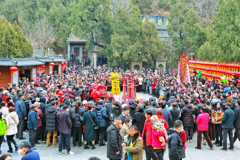 “二月二古庙会，药王山上拜药王”错过了又要等一年