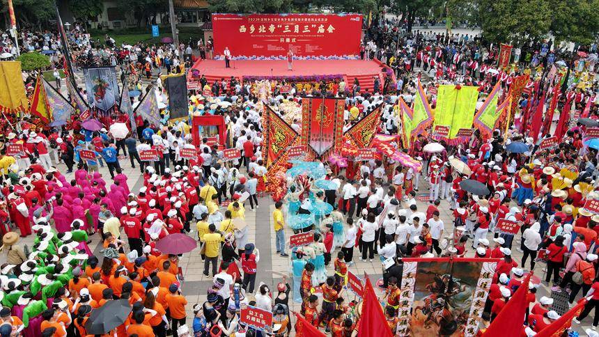 深圳：逛“三月三”庙会 赏非遗文化盛宴