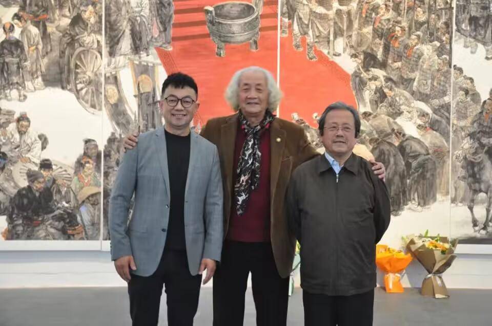 “心生万象——王巍中国画作品展”开幕