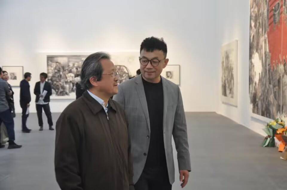 “心生万象——王巍中国画作品展”开幕