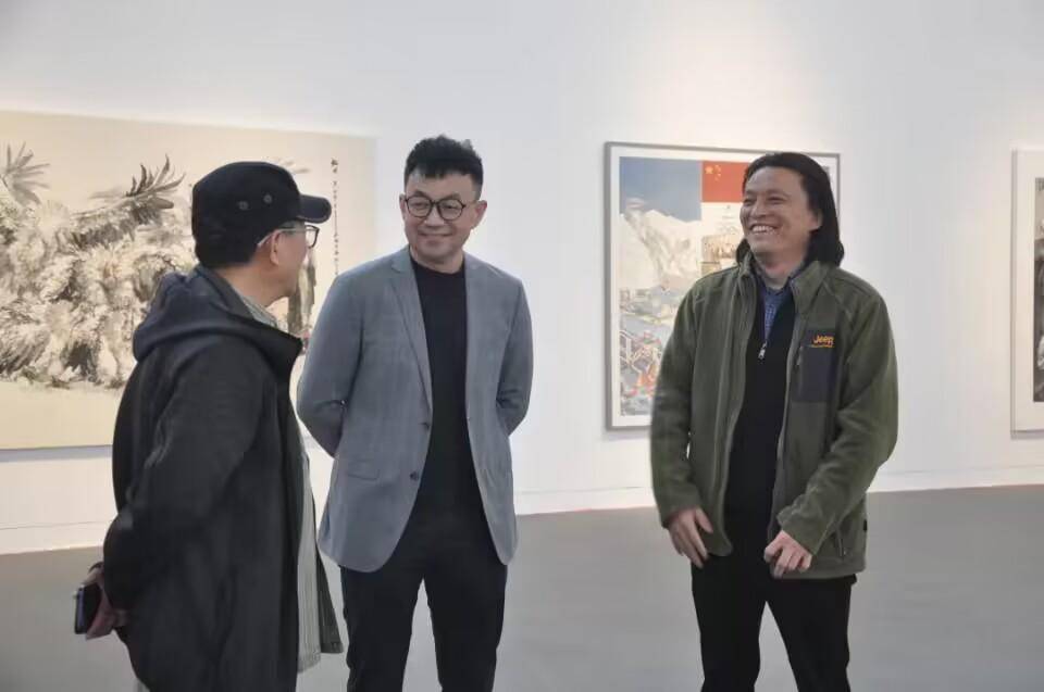 “心生万象——王巍中国画作品展”开幕