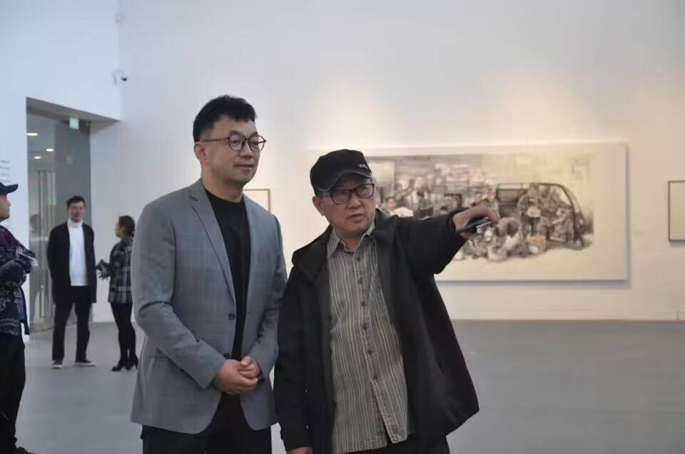 “心生万象——王巍中国画作品展”开幕