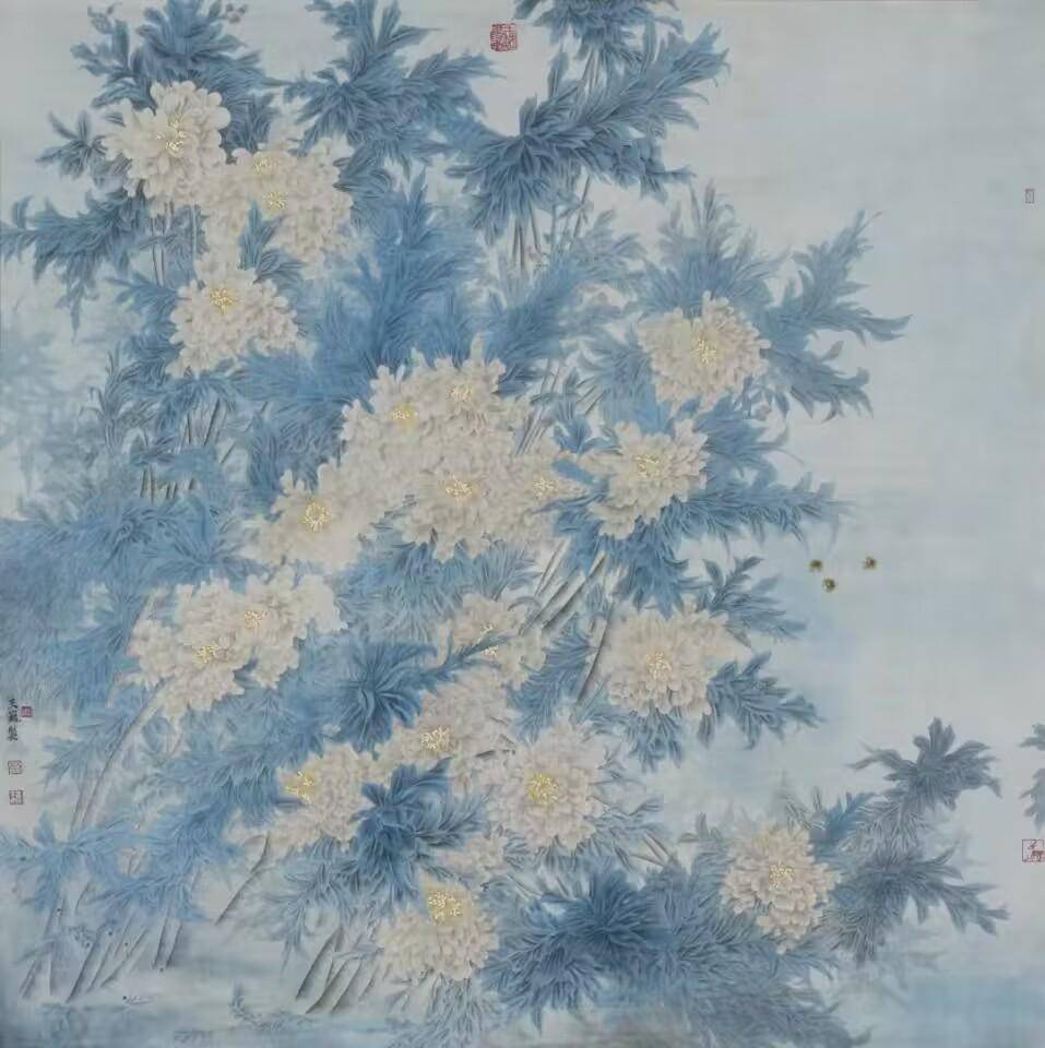“心生万象——王巍中国画作品展”开幕