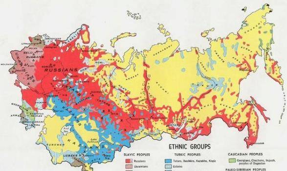 原来俄罗斯也是多民族国家，少数民族193个，过百万的就7个