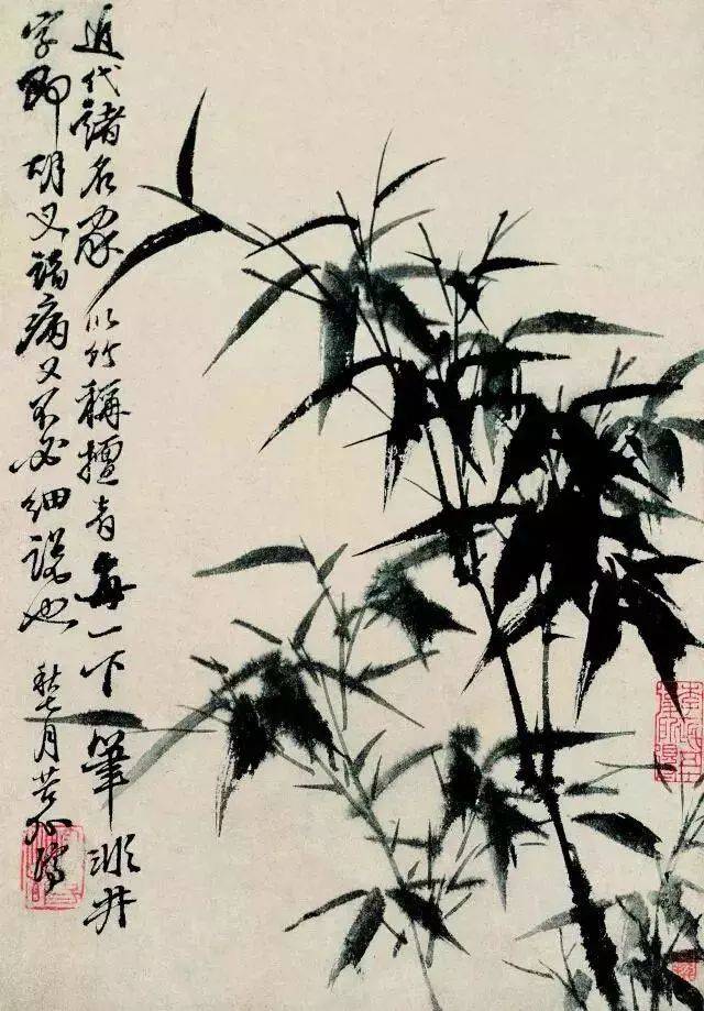从历代名家竹画中汲取营养，画竹还需掌握好三点！