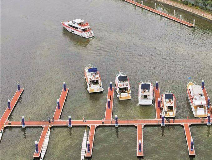 广州黄埔长洲岛游艇码头正式投入运营