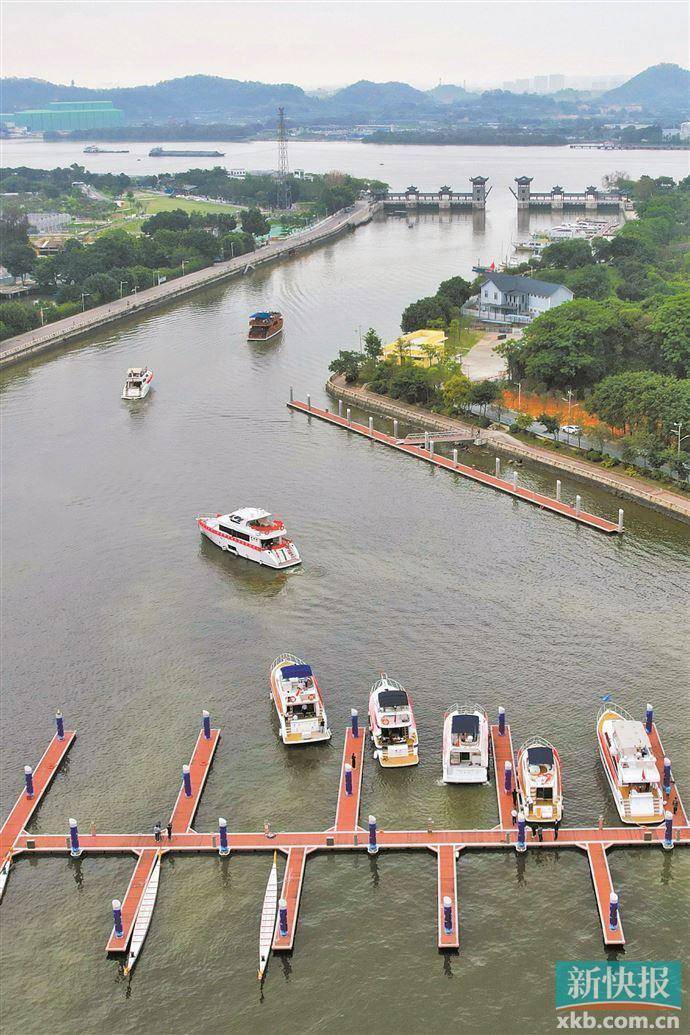 广州黄埔长洲岛游艇码头正式投入运营