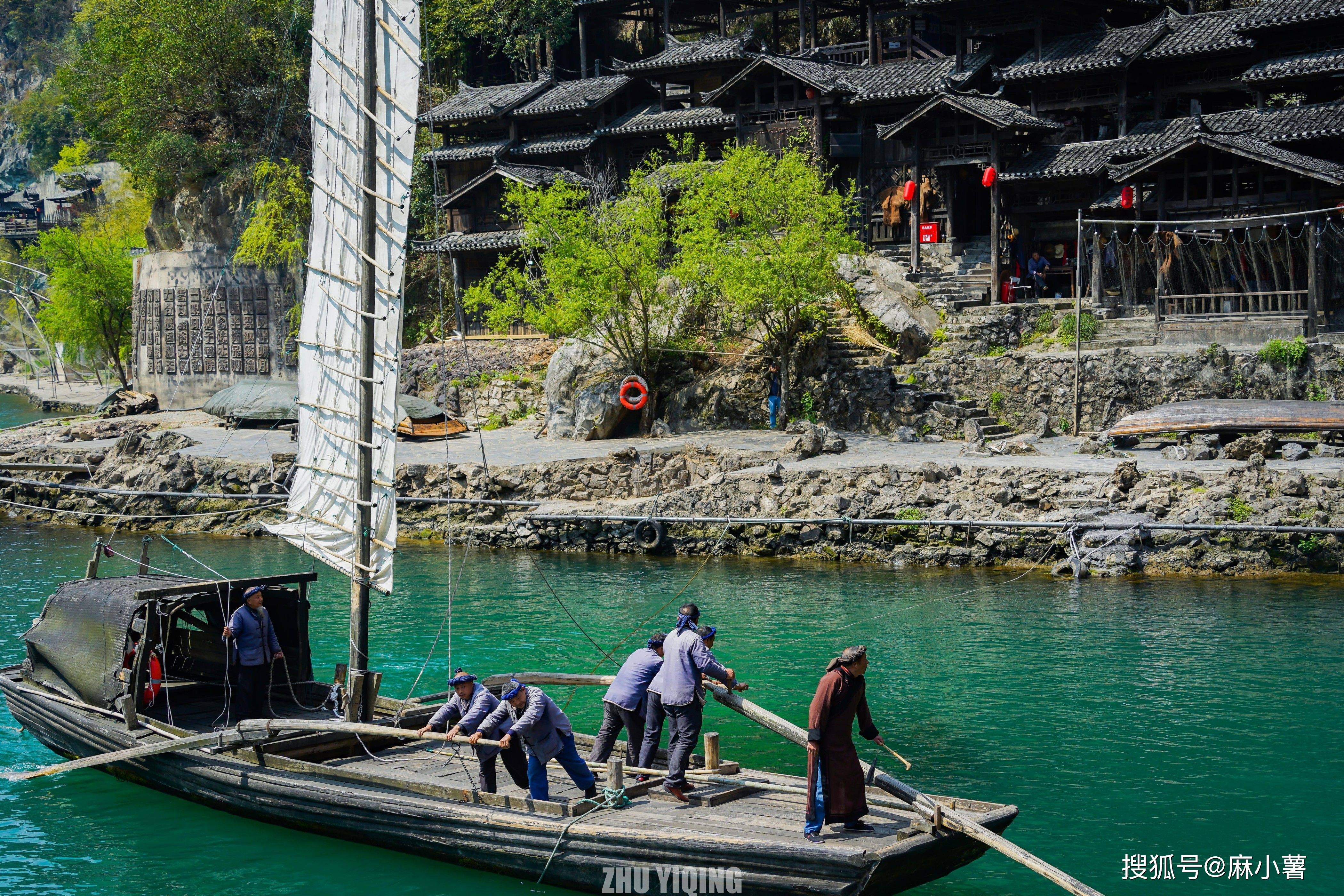 湖北不可错的过的5A级景区，宜昌三峡人家，风景如画民俗风情浓郁