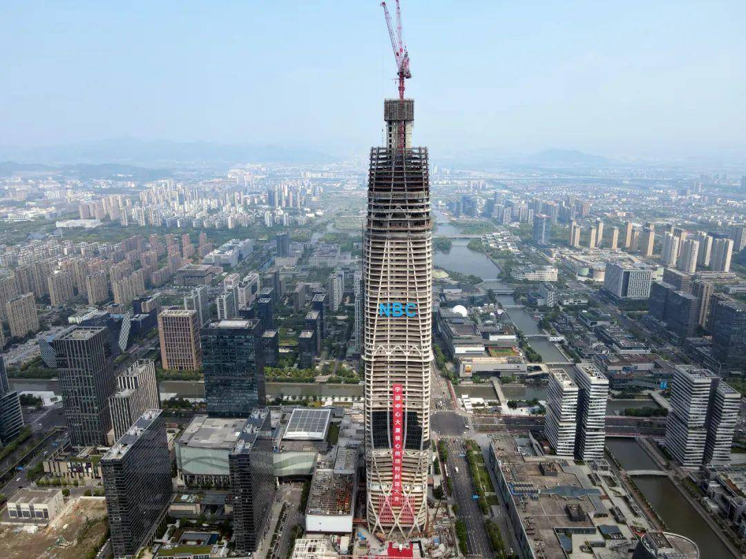 总投资40亿，高409米！浙江第一高楼封顶