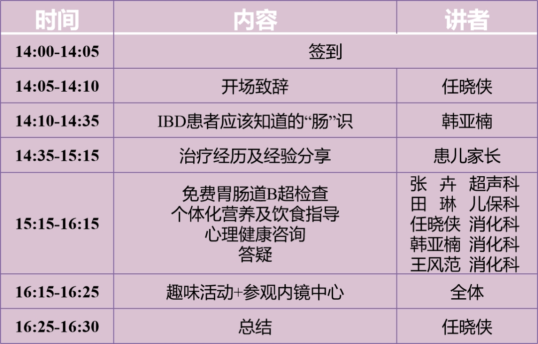 5.19世界炎症性肠病日公益活动预告