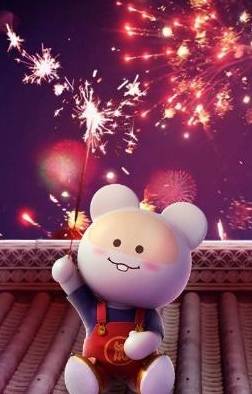鼠年除夕祝福语祝福图片，温馨至极，提前给你拜年了！