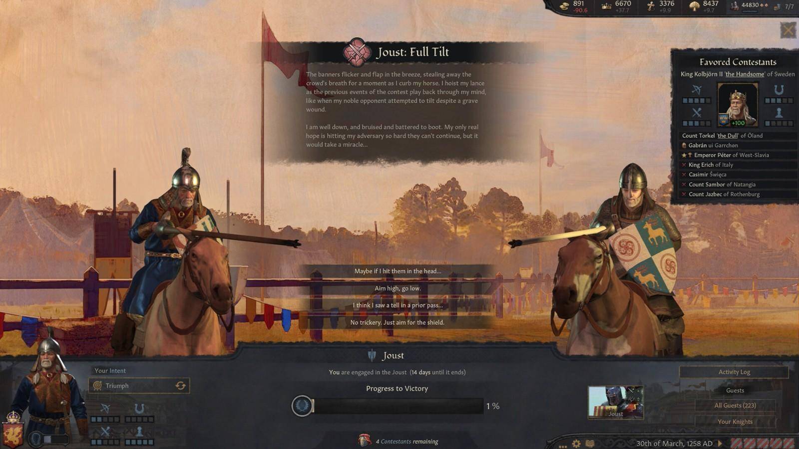 《十字军之王3：出巡与锦标赛》Steam特别好评