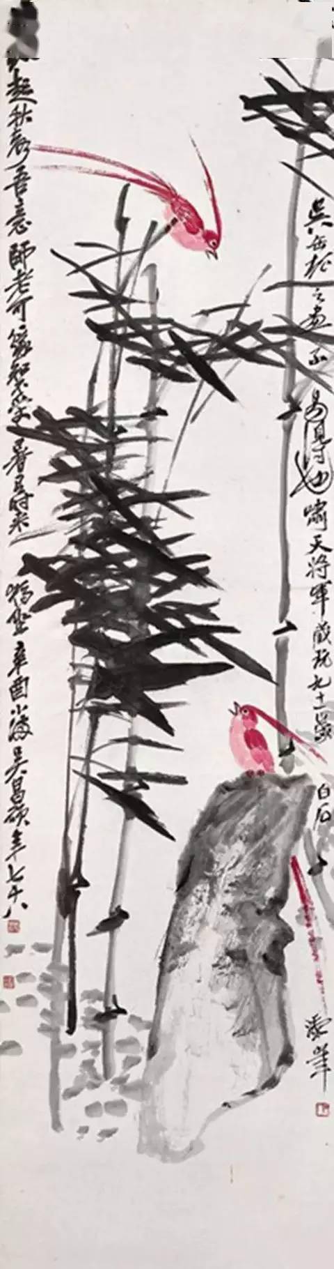 八雅轩丨【艺术经典】石涛. 郑板桥.吴昌硕.吴镇.启功“五家竹风飘然而至