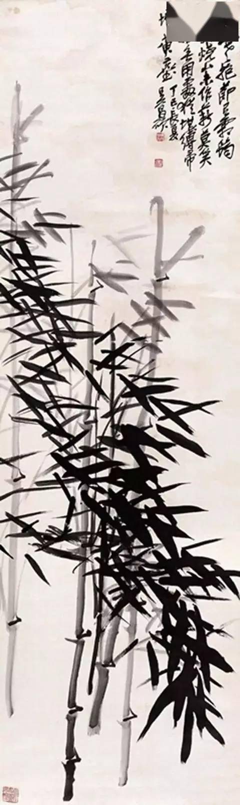 八雅轩丨【艺术经典】石涛. 郑板桥.吴昌硕.吴镇.启功“五家竹风飘然而至