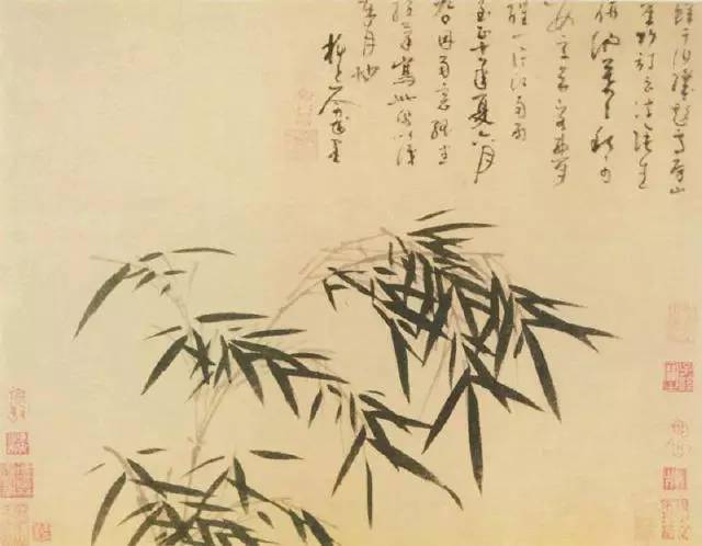 八雅轩丨【艺术经典】石涛. 郑板桥.吴昌硕.吴镇.启功“五家竹风飘然而至