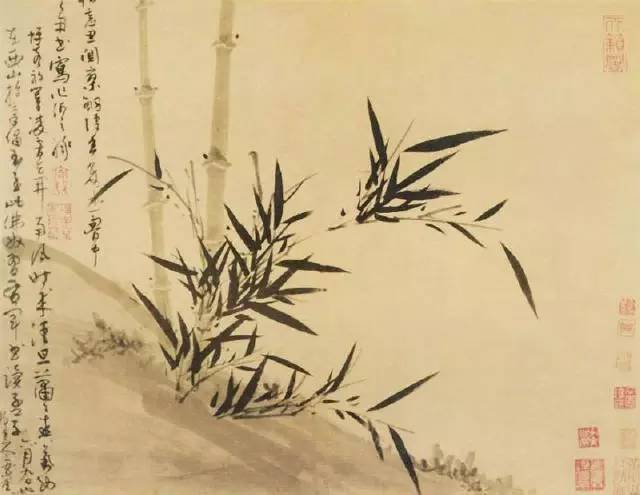 八雅轩丨【艺术经典】石涛. 郑板桥.吴昌硕.吴镇.启功“五家竹风飘然而至