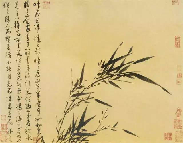 八雅轩丨【艺术经典】石涛. 郑板桥.吴昌硕.吴镇.启功“五家竹风飘然而至