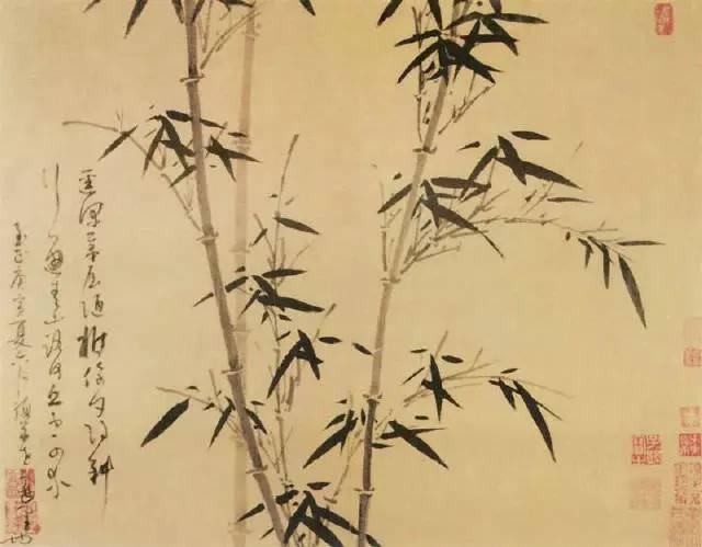 八雅轩丨【艺术经典】石涛. 郑板桥.吴昌硕.吴镇.启功“五家竹风飘然而至