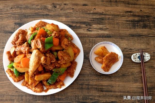 家常大盘鸡的做法_大盘鸡的家常做法_大盘鱼的家常做法