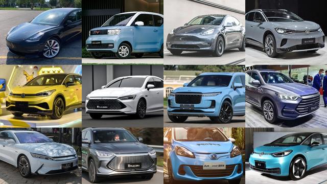 2022纯电动汽车排行榜前十名（2021全球最畅销十大新能源车）