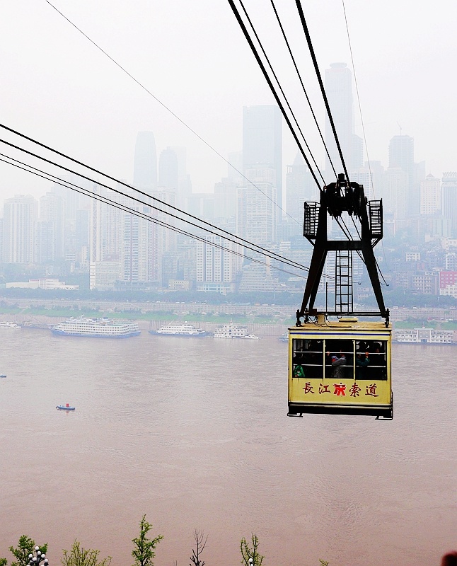 上海计划打造第一条跨江缆车“浦江之心”