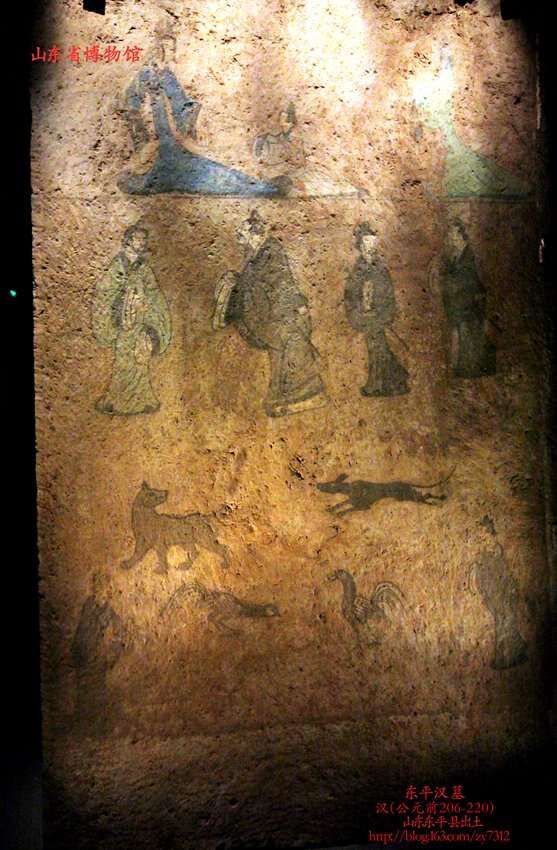 山东博物馆“十大镇馆之宝”东平汉墓壁画