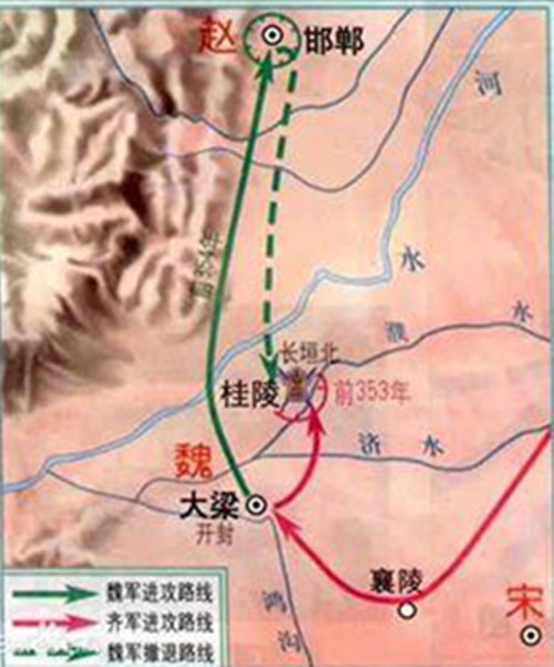 孙膑庞涓的老师是谁_孙膑庞涓战役_庞涓和孙膑