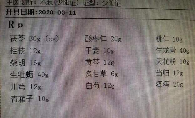 柴胡桂枝干姜汤运用经验 – 经方派