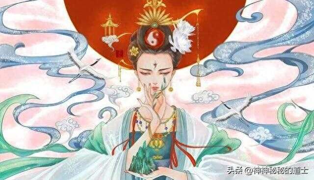 道教三大女神，九天玄女被称为道法符箓之宗，凡学道者皆要礼玄女