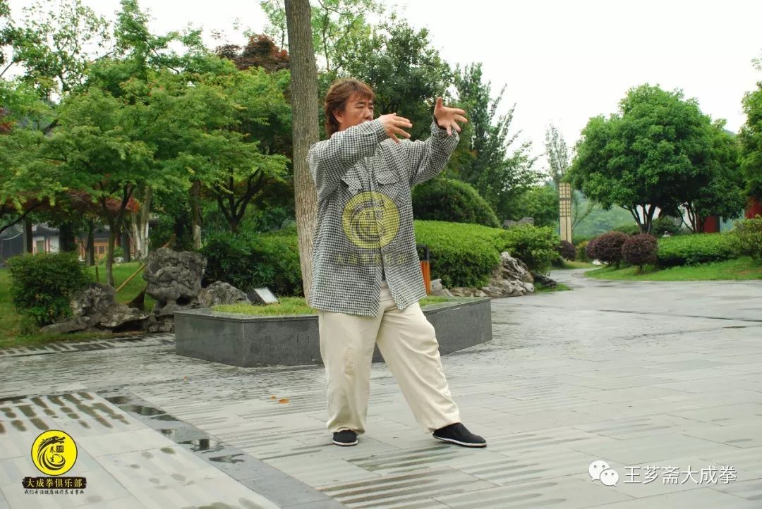 大成拳托婴桩练法（附：姚宗勋、王选杰等15张不同时期的托婴...