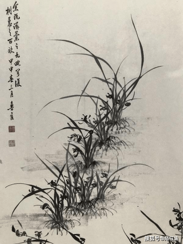 鲁藻：兰花画家的坚韧与传世之美
